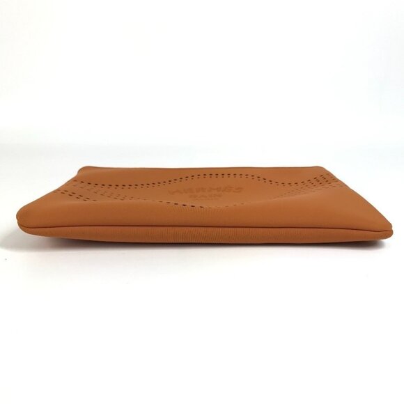 HERMES Neovan MM Clutch Bag Multi Pouch Makeup Pouch Pouch polyamide Orange - Picture 7 of 14